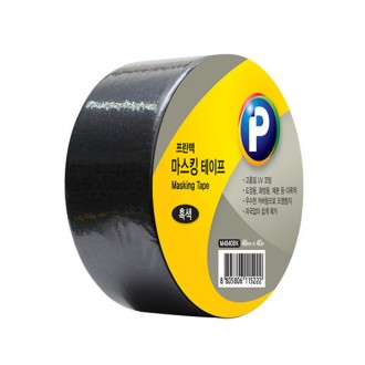 Băng keo màu đen 48x40m M4840BK Băng keo giấy Băng giấy nhăn Printec