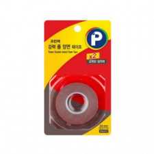 Băng keo xốp hai mặt PRINTEC Băng keo hai mặt 24x1,5m Băng keo hai mặt xốp PRINTEC