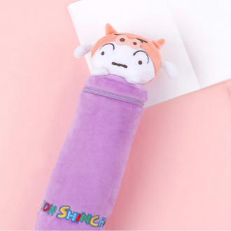 Hộp đựng bút hình tròn sang trọng Shin-chan Shin-chan bạch tạng sáng bóng