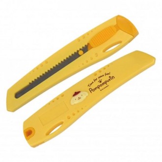 Dao cắt Sanrio Pompompurin Dao cắt tự khóa Vật dụng văn phòng lớn