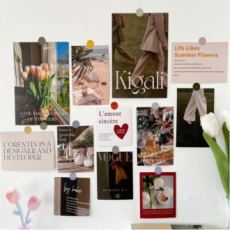 Bưu thiếp cảm xúc cổ điển áp phích trang trí tường bưu thiếp nội thất