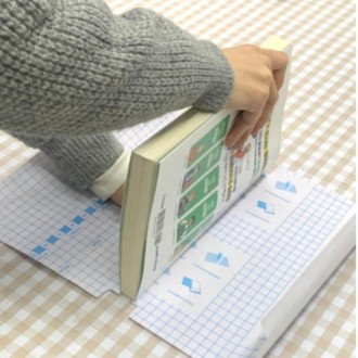 10 tờ vừa trong suốt hoa văn bao bì sách vinyl bìa sách bìa sách sách giáo khoa bảo vệ sách tấm vinyl tráng túi giấy