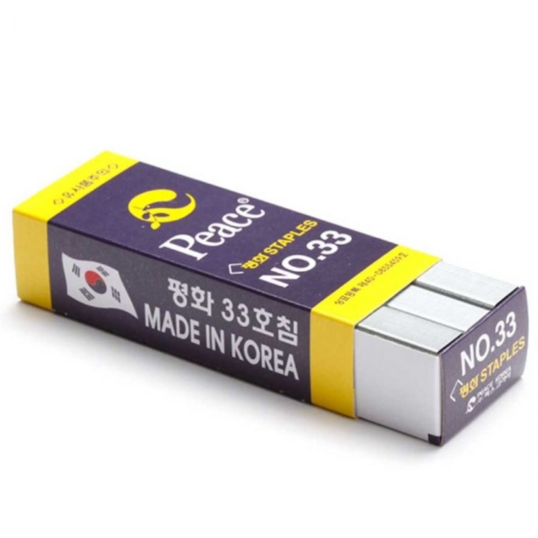 Peace Korea Peace Staple Needle số 33 5000PCS 1 chiếc