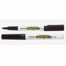 Bút viết tên cỡ vừa F đen 1.0mm 12 chiếc, 1 gói