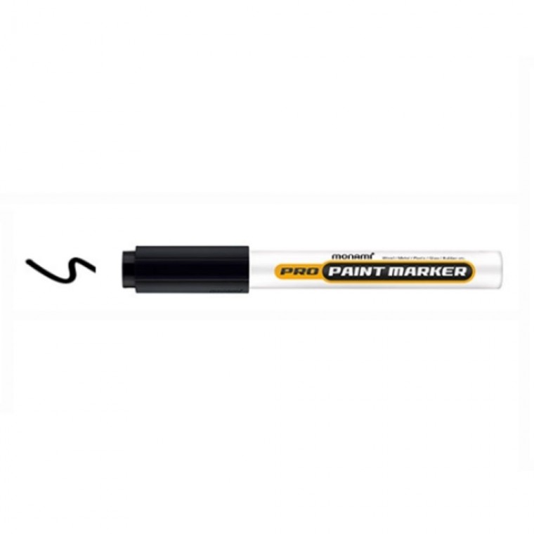 Pro Paint Marker Color Black 2.0mm bán theo hộp 12 miếng