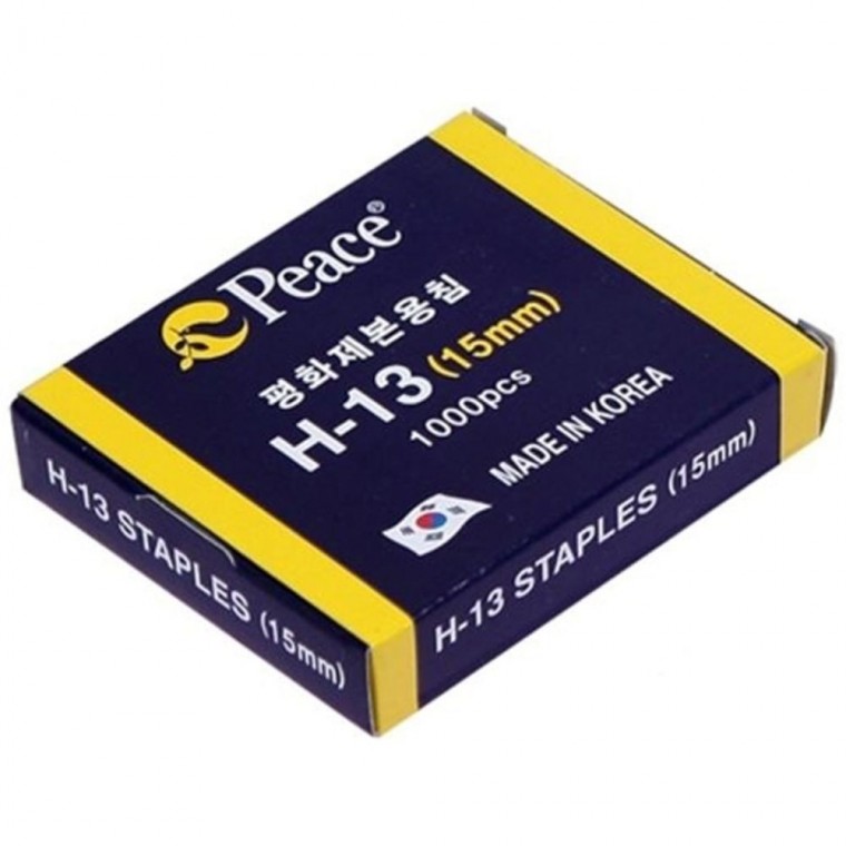 Kim bấm đóng gáy hòa bình 13-15MM 1000 CÁI 1 cái