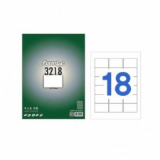 Nhãn địa chỉ Formtech 18 khoảng trống, 100 tờ LS-3218 1
