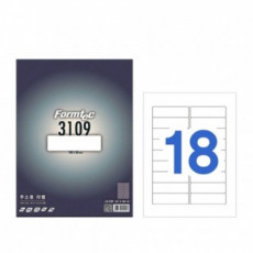 Nhãn địa chỉ Formtech, 18 khoảng trắng, 20 tờ, 1 LQ-3109