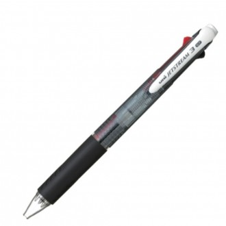 Bút bi 3 màu Jetstream thân đen 0.7MM SXE3-400-07 cá nhân