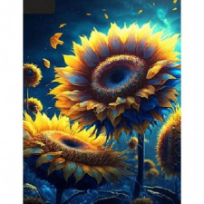 Tranh Pipo HPI00138 Biểu Tượng Của Sự May Mắn Và Tài Lộc Hoa Hướng Dương 40X50 DIY Bức Tranh Nổi Tiếng Bộ Vẽ Tranh Sơn Dầu Màu Nước