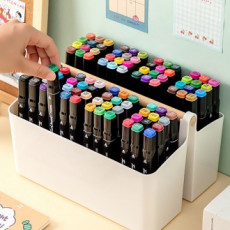 Hộp đựng dụng cụ viết có tay cầm dung lượng lớn