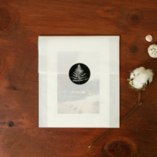 20 túi giấy, túi xách bãi biển M lưu trữ ảnh quà tặng bưu thiếp