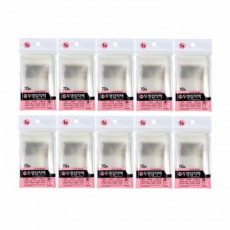 Túi Dính Trong Suốt Số 1 (60x80+30mm 70 tờ) - 10 Túi Dính Trong Suốt Bao Bì Vinyl Dán Vinyl Trong Suốt Túi Nhựa Quà Tặng Vinyl