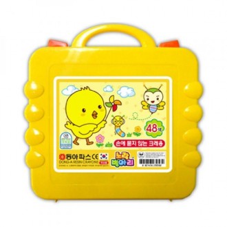 Bộ bút chì màu 48 màu Yellow Chick Đồ dùng học tập nghệ thuật cho trẻ em