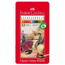 Bộ bút chì màu thông thường Faber-Castell 12 màu vẽ nghệ thuật tô màu