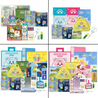 Bộ văn phòng phẩm HS Gelling Bears