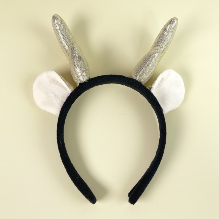 Băng đô động vật sừng rồng vàng tiệc sinh nhật sự kiện công viên giải trí