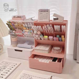 Hộp đựng đồ sắp xếp để bàn hiện đại, hộp đựng bút chì, hộp đựng đồ dùng văn phòng, đồ dùng văn phòng