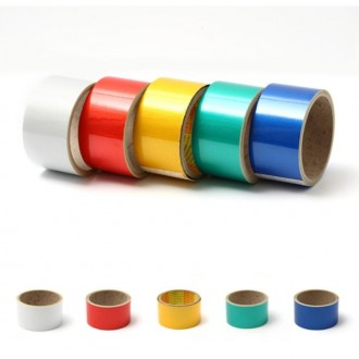 1 miếng 5 màu Băng phản quang 3m Tiện nghi an toàn Làm việc ban đêm Kho xây dựng Hướng xe đạp Đánh dấu vị trí an toàn