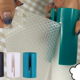 1 Màu Ngẫu Nhiên Hình Trụ Dao Cắt Giấy Gói Tờ Cuộn Cắt Kéo An Toàn Cuộn Giấy Gói Dao