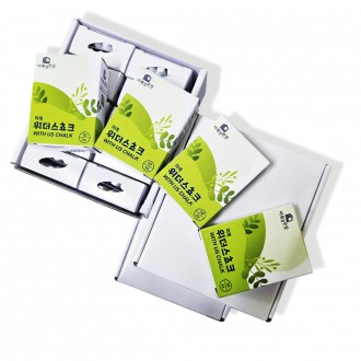 Phấn héo (4 màu/10 gói/hộp) - Crayon Blackboard