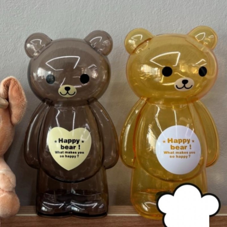 Màu Sắc Ngẫu Nhiên 1 Máy Tính Lớn Mini Nhựa Trong Suốt Gấu Bông Giá Đỡ Điện Thoại Hình Con Heo Chặn Loại Đồng Tiền Giấy Lưu Trữ Cho Bé