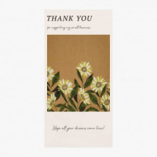 Nhãn dán dọc hoa hướng dương lòng biết ơn