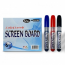 Bút đánh dấu Highline (1 gói 12 cây/3 màu/cho bảng trắng mờ) - Bảng màn hình