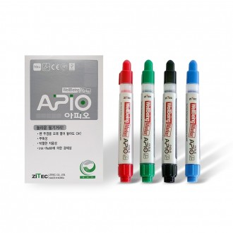 Bút đánh dấu Appio Wellbeing (10 chiếc mỗi gói/4 màu/cho bảng trắng mờ)