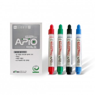 Bút đánh dấu Appio Wellbeing (10 chiếc mỗi gói/4 màu/cho bảng trắng mờ)