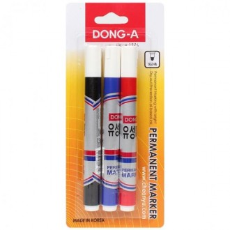 Bộ 3 cây bút đánh dấu gốc dầu ma thuật hỗn hợp giao hàng văn phòng