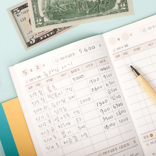 Nhập tiền tiêu vặt Sổ tay tiểu học Quản lý tiền tiêu vặt Học sinh tiểu học nghiên cứu kinh tế Chi tiêu