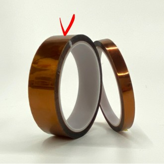 Băng keo polyimide Kapton chịu nhiệt độ cao 25mm