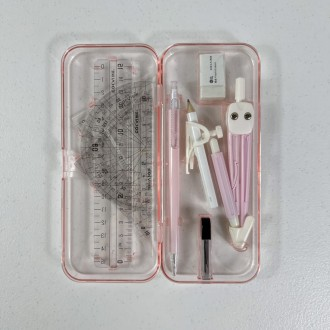 Bộ la bàn Thước kẻ Thước tam giác Thước đo góc La bàn 9 loại