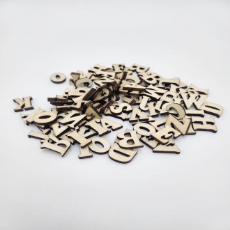 DIY bảng chữ cái số đạo cụ thủ công bằng gỗ