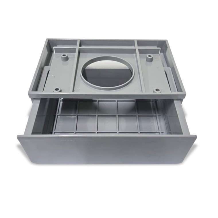 Hộp Đựng Phấn (1) - Xám