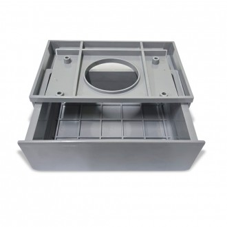 Hộp Đựng Phấn (1) - Xám