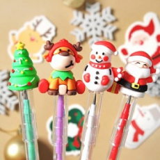 Hộp mực giáng sinh Dụng cụ viết quà tặng Giáng sinh sắc nét Bút chì