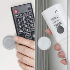 Miếng dán nam châm hình tròn giá đỡ điều khiển từ xa giá đỡ băng dính chắc chắn