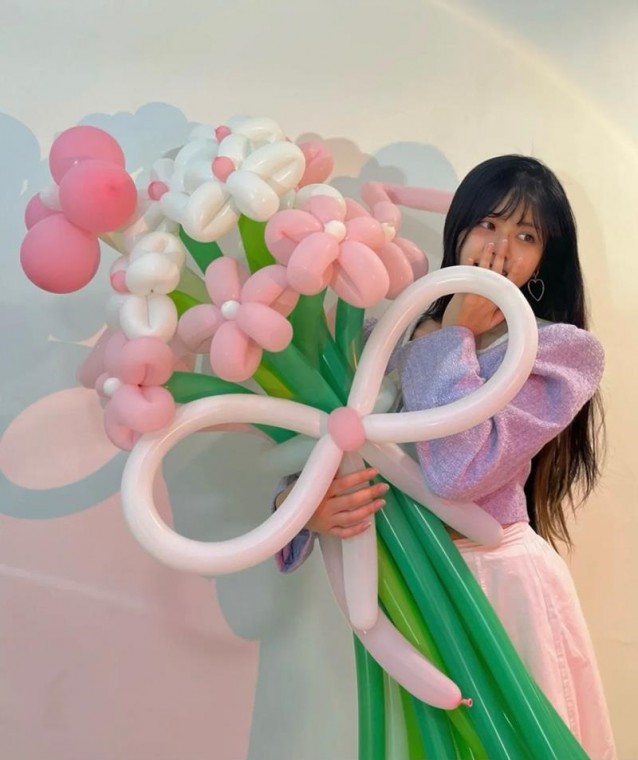 Bộ bó hoa bóng bay Sự kiện Tiệc tại nhà Trang trí nhà cửa Trang trí nhà cửa