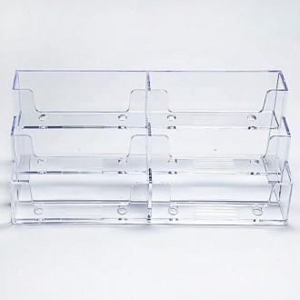 Hộp đựng danh thiếp 6 tầng acrylic văn phòng đồ dùng văn phòng nhà hàng