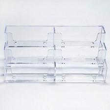 Hộp đựng danh thiếp 6 tầng acrylic văn phòng đồ dùng văn phòng nhà hàng