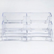 Hộp đựng danh thiếp 6 tầng acrylic văn phòng đồ dùng văn phòng nhà hàng