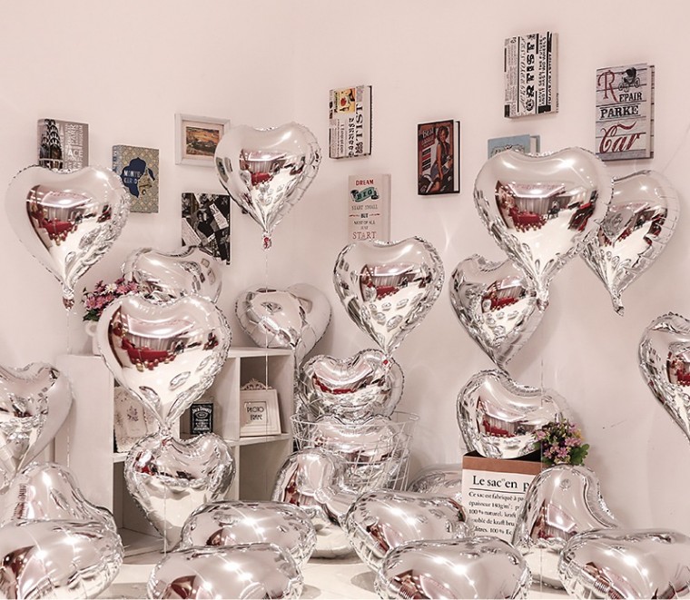 10 Bong Bóng Trái Tim Cao Cấp Sự Kiện Tiệc Tại Nhà Trang Trí Nhà Cửa