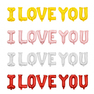 Sự kiện bóng bay I Love You Home Deco Trang trí nội thất cho bữa tiệc tại nhà