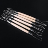 Bộ dụng cụ cạo đất sét gốm sứ 6 món
