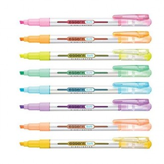 Highlighter Essenti Soft 12 gói, viết gạch chân dành cho thí sinh