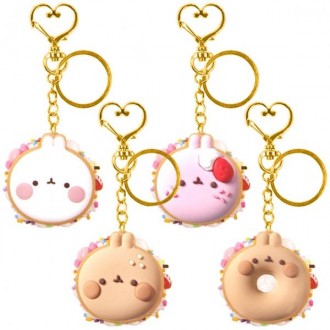 Làm móc khóa DIY Molang Tungkalong móc khóa 1 giao hàng ngẫu nhiên