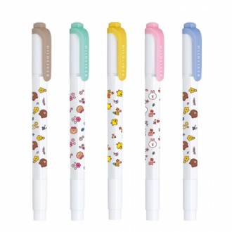 Mặt hàng văn phòng phẩm Old Dream Zebra Mild Liner Limited Line Friends 5 Màu WKT7-LN2