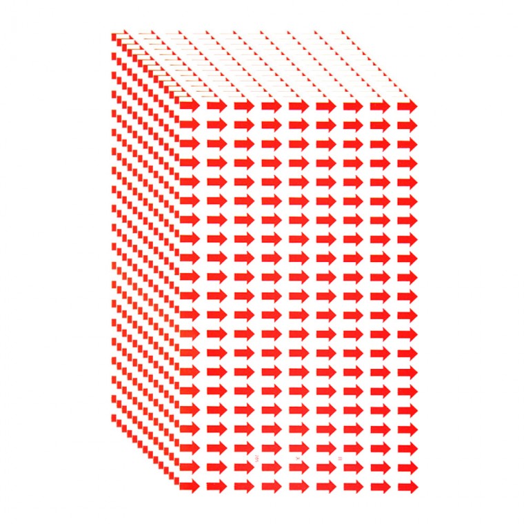 50 miếng dán kiểm tra mũi tên kiểm tra thành phố